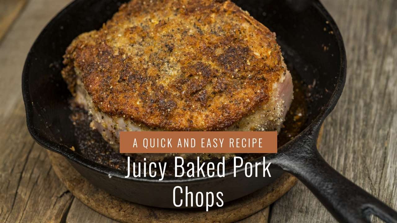 Easy Recipe to Bake Pork Chops